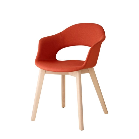 Natural Lady B Pop Sedie in legno moderne Scab 2